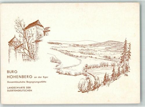 Hohenberg Burg Hohenberg Künstlerkarte
