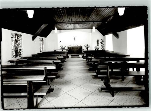 Beelen Krankenhaus Kapelle Foto Original aus Archiv eines Ansichtskartenverlags Ort handschriftlich
