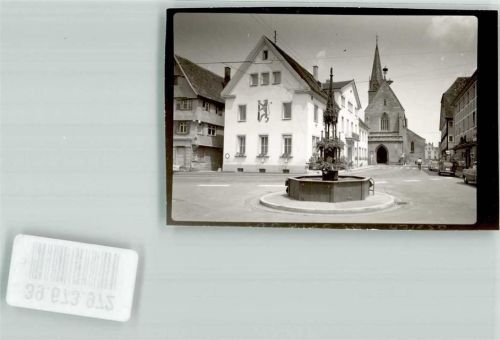 Saulgau Ort handschriftlich Foto Original aus Archiv eines Ansichtskartenverlags