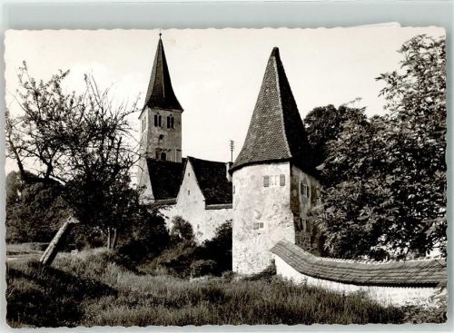 Greding Burg Ort handschriftlich Foto Original aus Archiv eines Ansichtskartenverlags