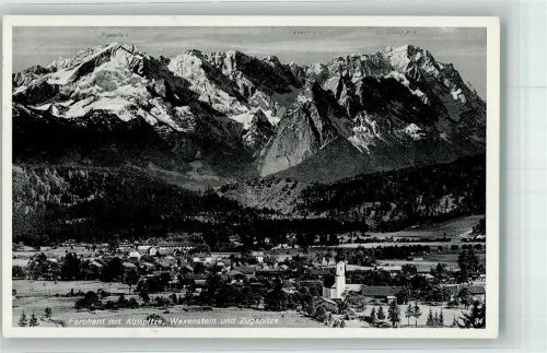 Farchant 1942 Zugspitze