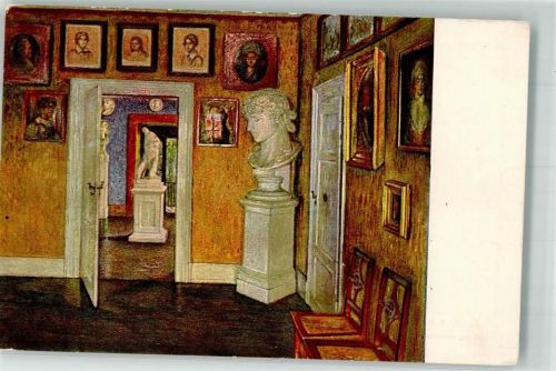 sign. Stremel Goethezimmer Nr. 217 Verlag Georg D.W. Callwey