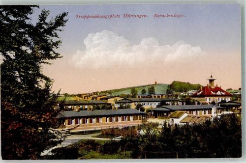 Münsingen Truppenübungsplatz Barackenlager