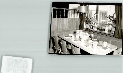 Buchenberg Cafe Rapp Gedeckter Tisch Foto Original aus Archiv eines Ansichtskartenverlags Ort handschriftlich