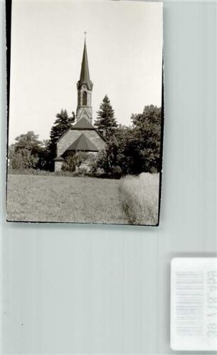Buchenberg Ev. Dorfkirche Foto Original aus Archiv eines Ansichtskartenverlags Ort handschriftlich