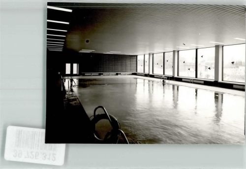 Bad Sassendorf Foto Original aus Archiv eines Ansichtskartenverlags DAK Kurheim Schwimmbad Ort handschriftlich
