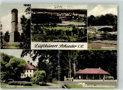 Schieder Aussichtsturm Kahlenbergturm Emmerbrücke Kurpark