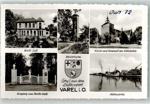 Varel Wald Cafe Kirche Denkmal Schlossplatz Hafen Vareler Wald
