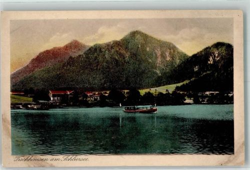 Fischhausen Ausflugsschiff auf dem See Verlag Zieher, Ottmar Nr. 196