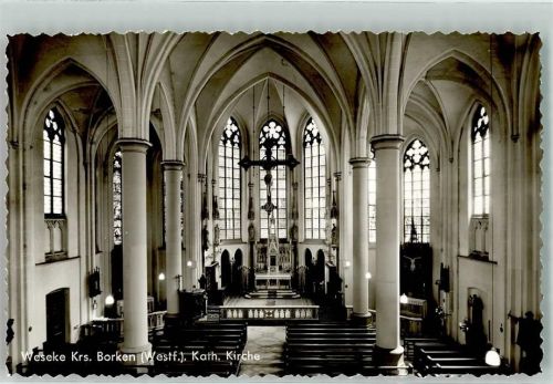 Weseke Kath. Kirche innen