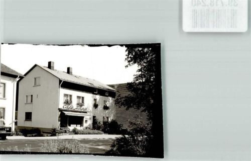 Buchenberg Cafe Rapp Foto Original aus Archiv eines Ansichtskartenverlags Ort handschriftlich