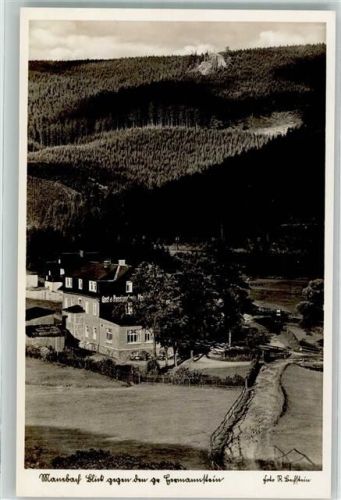 Manebach Gasthaus Pension Mossbach