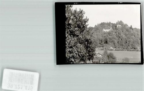 Herrlingen Schloss Klingental Ort handschriftlich Foto Original aus Archiv eines Ansichtskartenverlags
