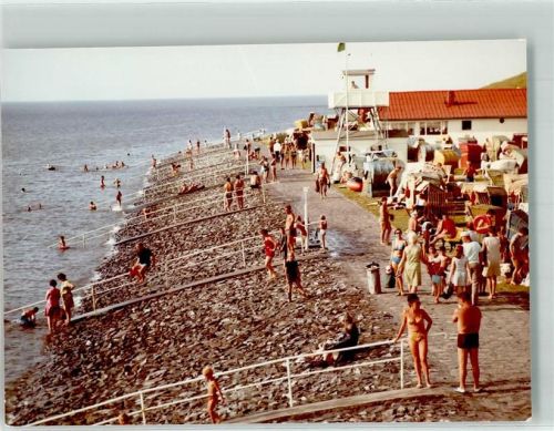 Tossens Foto Original aus Archiv eines Ansichtskartenverlags DLRG-Turm Ort handschriftlich