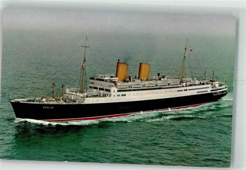 Vogelschau Norddeutscher Lloyd Bremen Dampfer Berlin