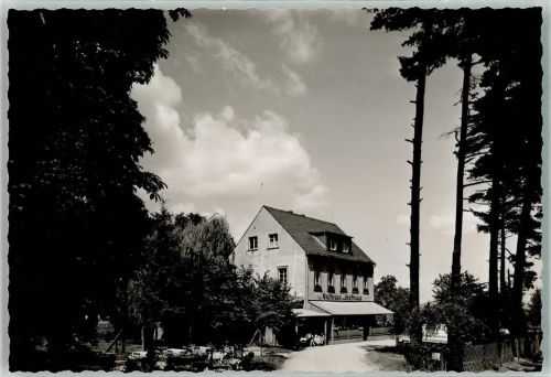 Oberlahnstein Gasthaus zum Forsthaus Ort handschriftlich Foto Original aus Archiv eines Ansichtskartenverlags