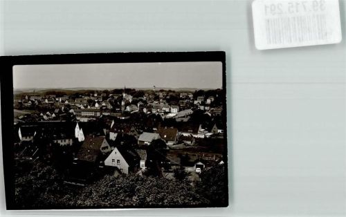 58553 W5884 Halver FOTO KEINE AK Kirche Wasserturm Auto Ort handschriftlich Foto Original aus Archiv eines Ansichtskartenverlags