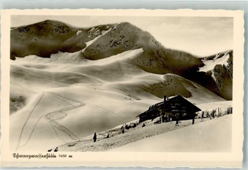 Schwarzwasserhütte Winter Hotel Auenhütte