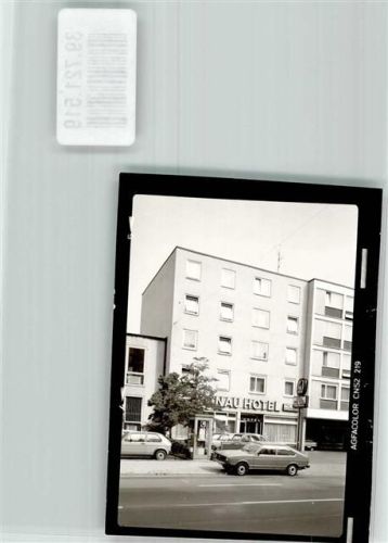 Neu-Ulm Hotel Donau Auto Ort handschriftlich Foto Original aus Archiv eines Ansichtskartenverlags