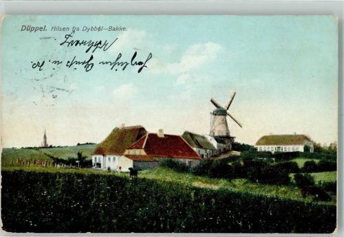 Düppel 1909 Windmühle