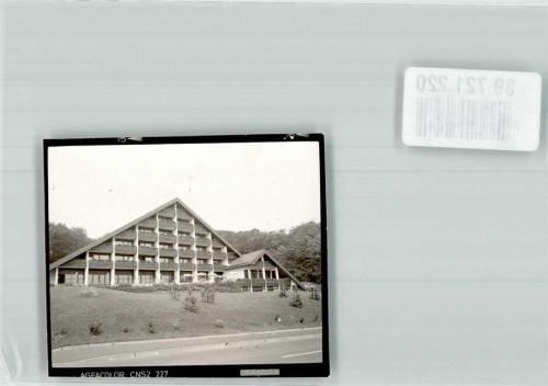 Poppenhausen Hotel Sinai Ort handschrifrlich Foto Original aus Archiv eines Ansichtskartenverlags