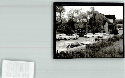 Stukenbrock Auto Cafe Mühlengrund Ort handschriftlich Foto Original aus Archiv eines Ansichtskartenverlags
