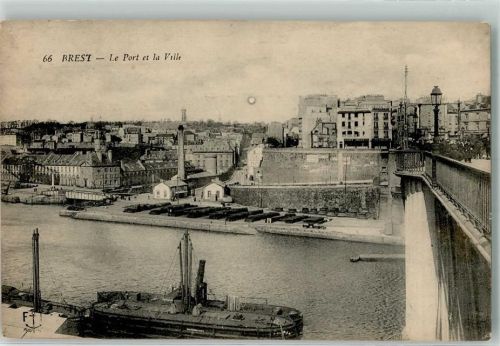 Brest Stadt - Hafen