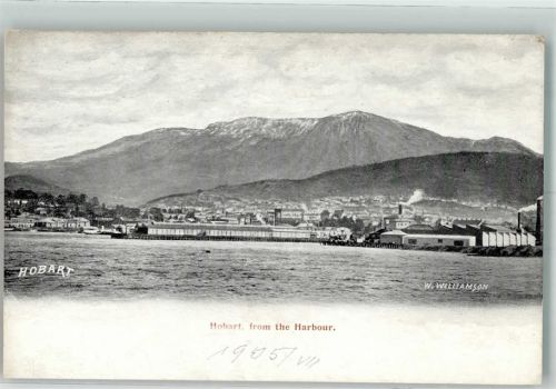 Hobart 1905 Hafen Australien