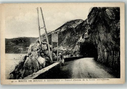 Bejaia Straße Tunnel Grotte merveilleuse