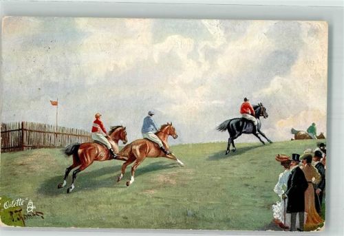 1909 Galopp Tucks Oilette Serie 579