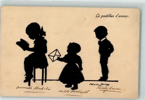 1913 Le Postillon d`amour Kinderpoesie Verlag Vouga & Cie Nr. 34