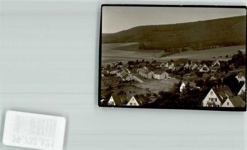 Schwalenberg Neubausiedlung Foto Original aus Archiv eines Ansichtskartenverlags Ort handschriftlich