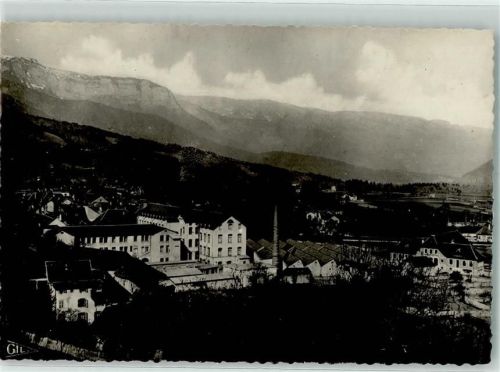 Faverges Die Seidenfabrik der Festsaal und die Semnoz-Kette
