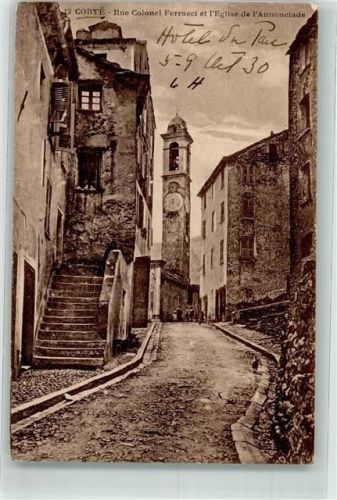 Corte Colonel Ferracci Straße und Annonciade Kirche