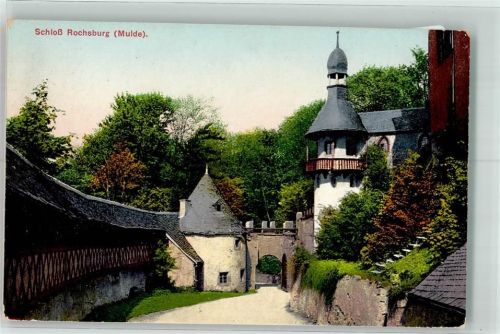 09328 O9291 Rochsburg Foto AK Schloss