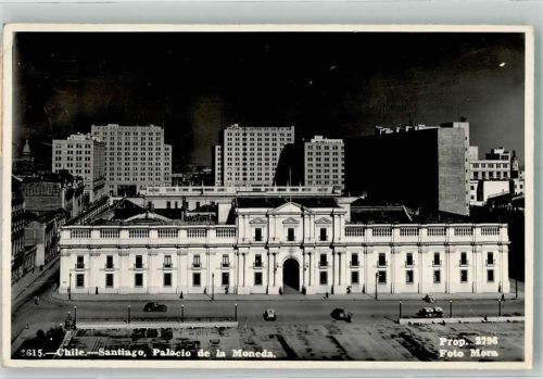 Santiago 1947 Palacio de la Moneda