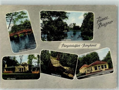 Borghorst Kettenbrücke Gasthaus Alte Wache