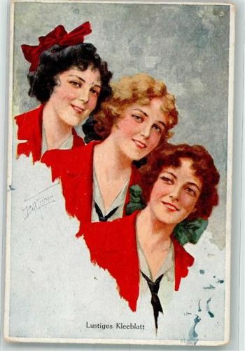 Frauen Lustiges Kleeblatt Verlag ASCO Nr. 7141