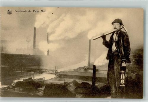 Charleroi - Zeche Beruf Bergmann Pays Noir
