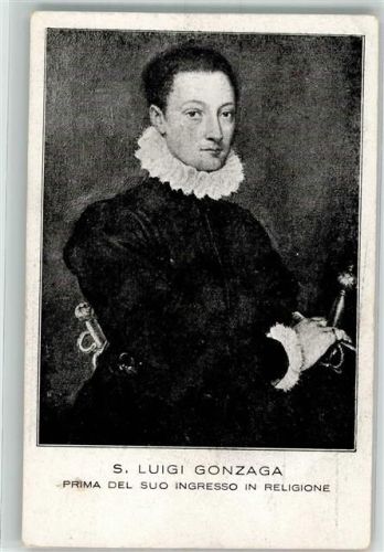 S. Luigi Gonzaga Vor seinen Eintritt in die Religion