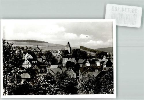 Erndtebrück Ort handschriftlich Foto Original aus Archiv eines Ansichtskartenverlags