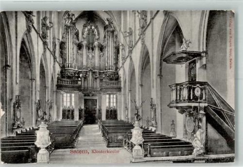 Salem Kloserkirche Kirchenorgel