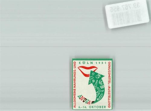 Köln Deutz 105 ANUGA Allgemeine Nahrungs- u. Genussmittel Ausstellung 1951