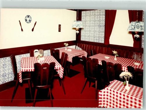 Ramsen Cafe Rohrwiese Gaststube Foto Original aus Archiv eines Ansichtskartenverlags Ort handschriftlich