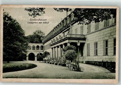 Sondershausen Schloss Lustgarten