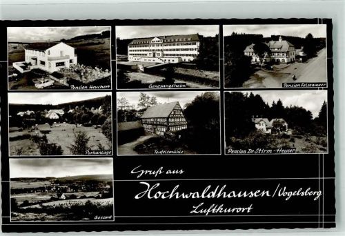 Hochwaldhausen Pension Heuchert Oldtimer Genesungsheim Teufelsmühle