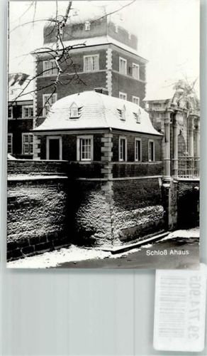 Ahaus Foto Original aus Archiv eines Ansichtskartenverlags Winter Schloss