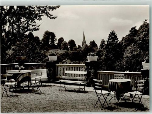 Auerbach Christliches Erholungsheim Waldruhe Terrasse