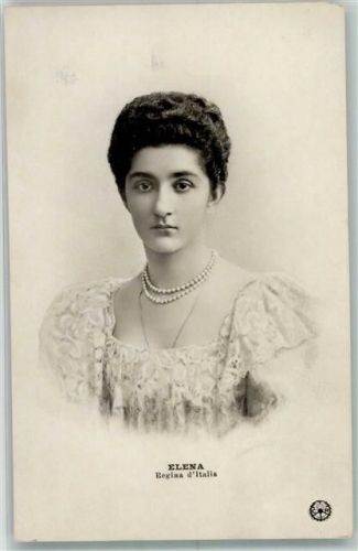 1902 Elena Regina d`Italia Perlenkette