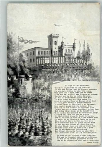 Radebeul 1911 Sagen von der Friedensburg